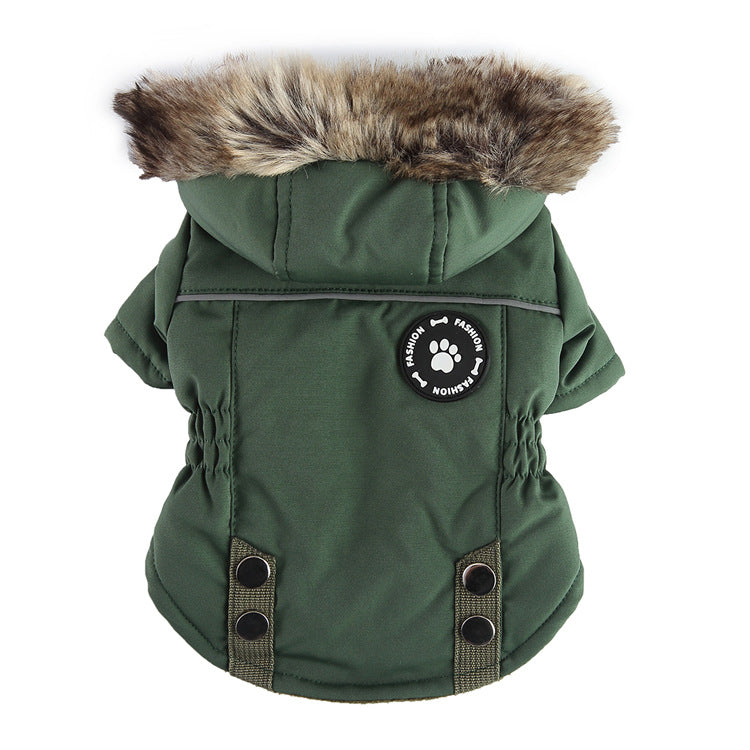 Winter Padded Dog Jacket by eprolo