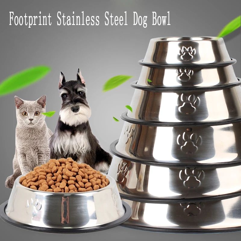 Non-Slip Stainless Steel Pet Bowl by eprolo