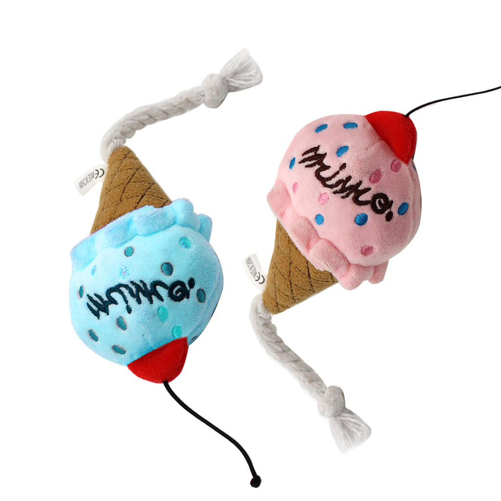 Dog Chewing Toy Combination Plush Hamburger Sounding Pet Interactive Supplies