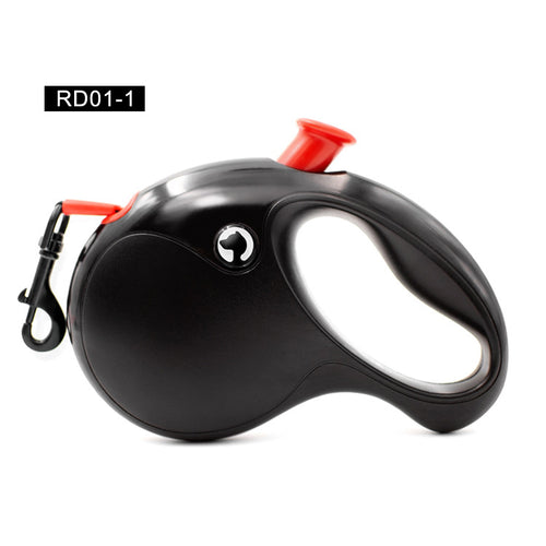 Auto-retractable dog leash for everyday walks
