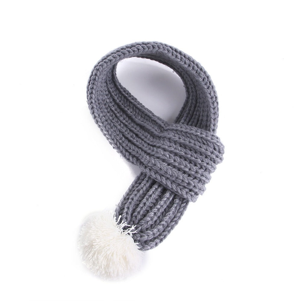 Knitted Christmas Scarf for Small Dogs & Cats