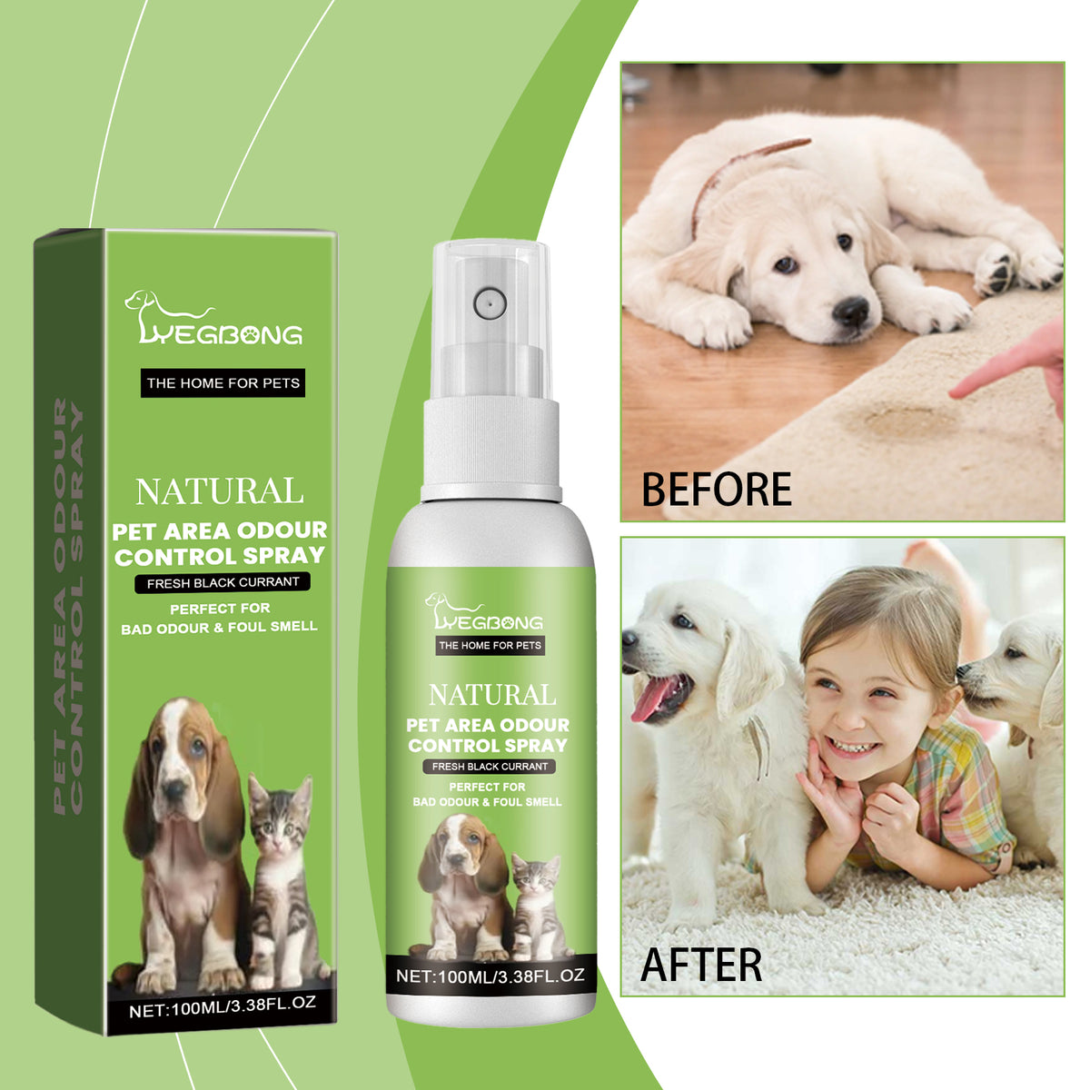 Pet Odor Eliminator Spray by eprolo