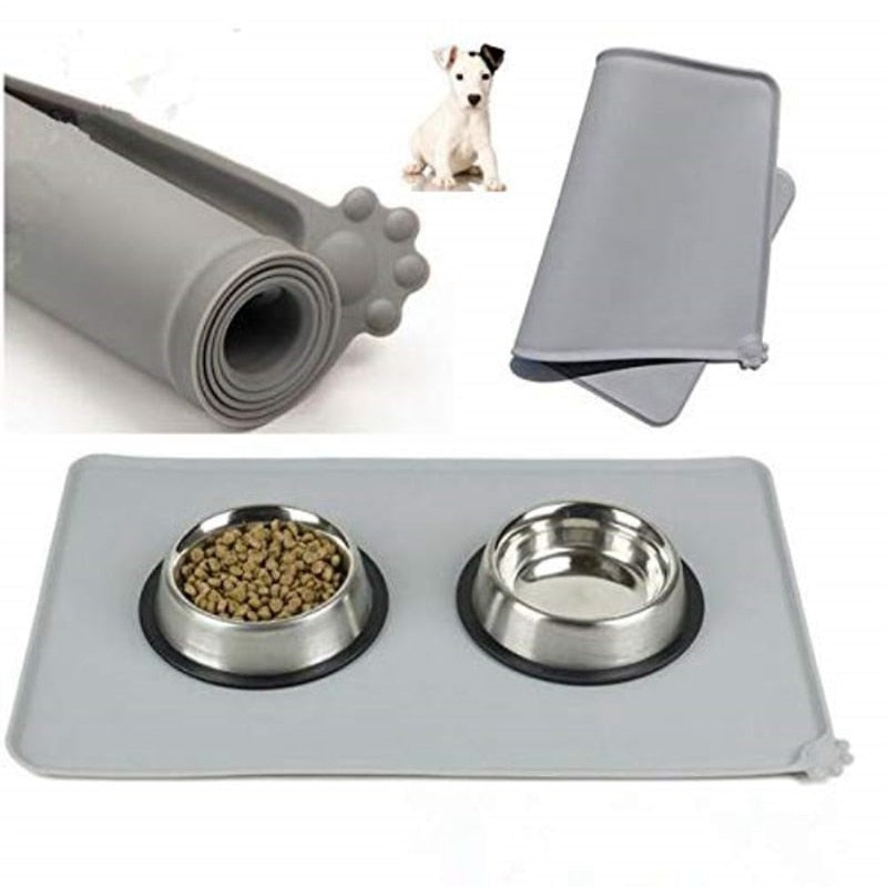 Waterproof Pet Bowl Mat by eprolo
