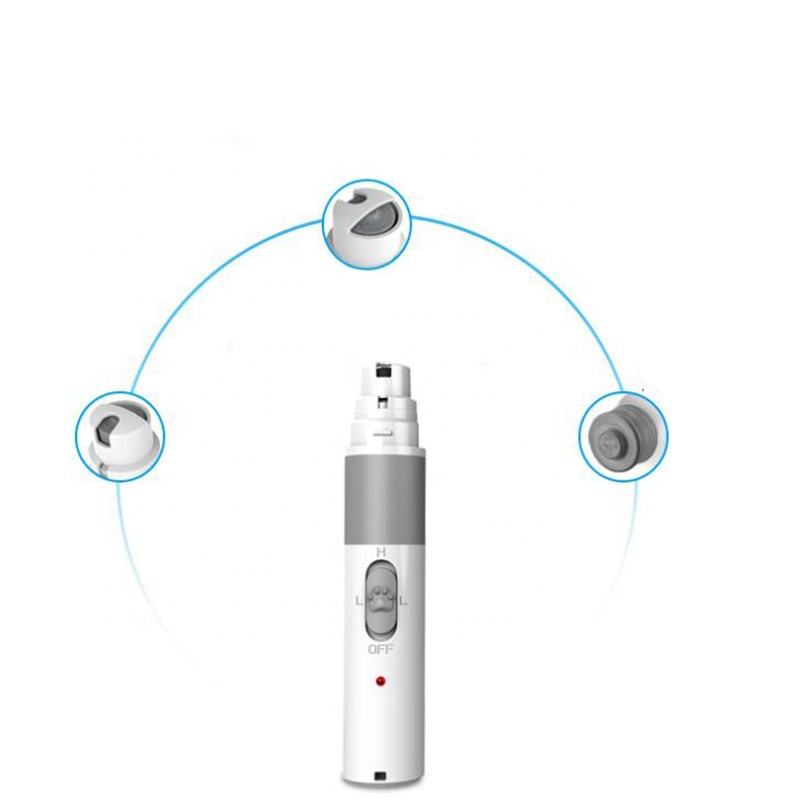 Rechargeable Pet Nail Clippers by eprolo
