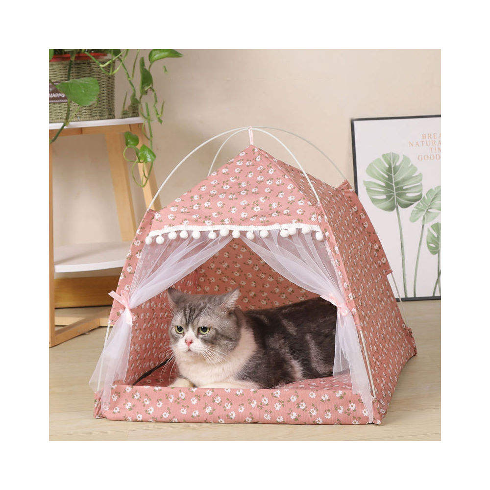 Canvas Pet Tent – Cozy Indoor & Outdoor Pet Hideaway by eprolo