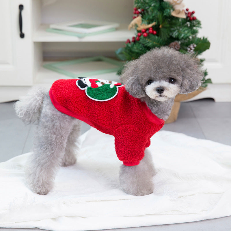 Christmas Tree Sweater for Small Dogs