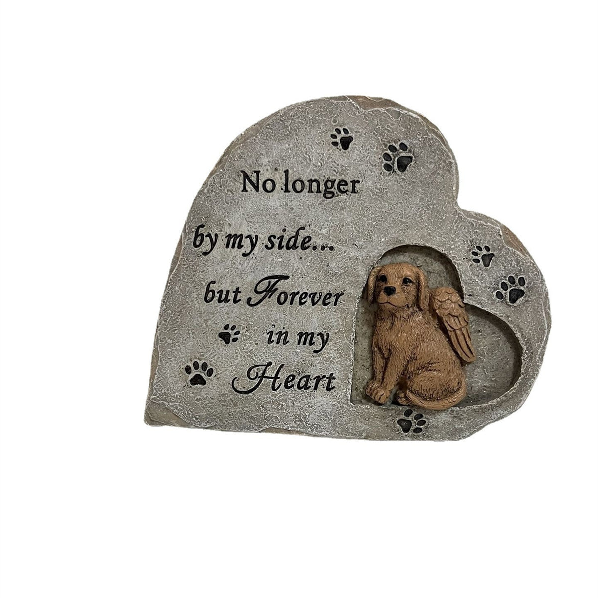 Outdoor Heart Shaped Monument for Dogs by eprolo