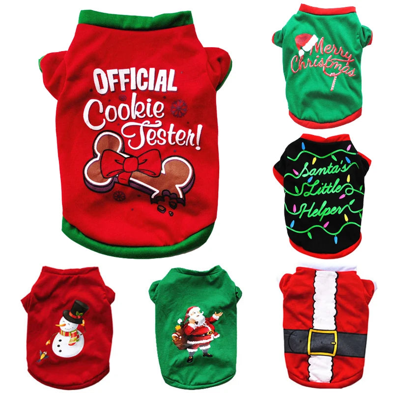 Christmas Dog Shirts by eprolo