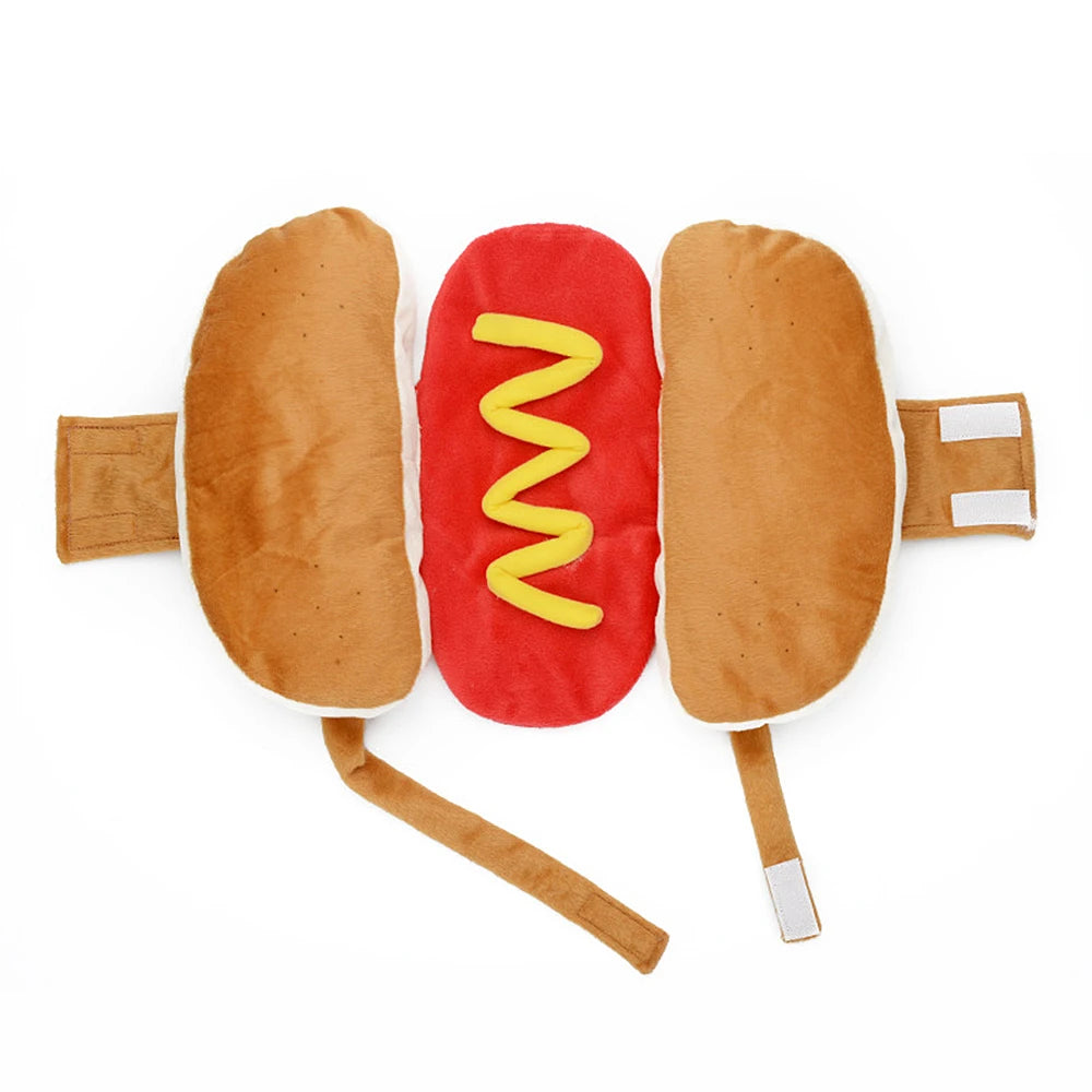 Hot Dog Costume for Dogs