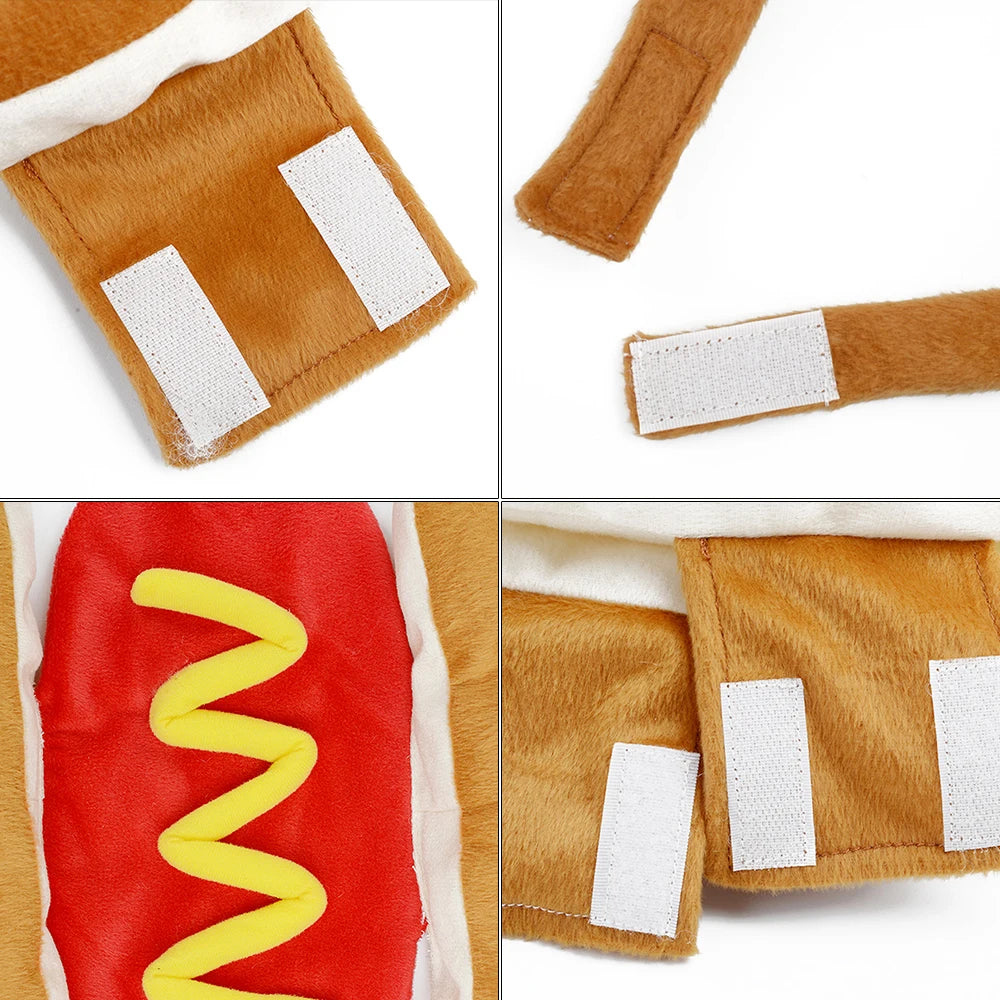 Hot Dog Costume for Dogs