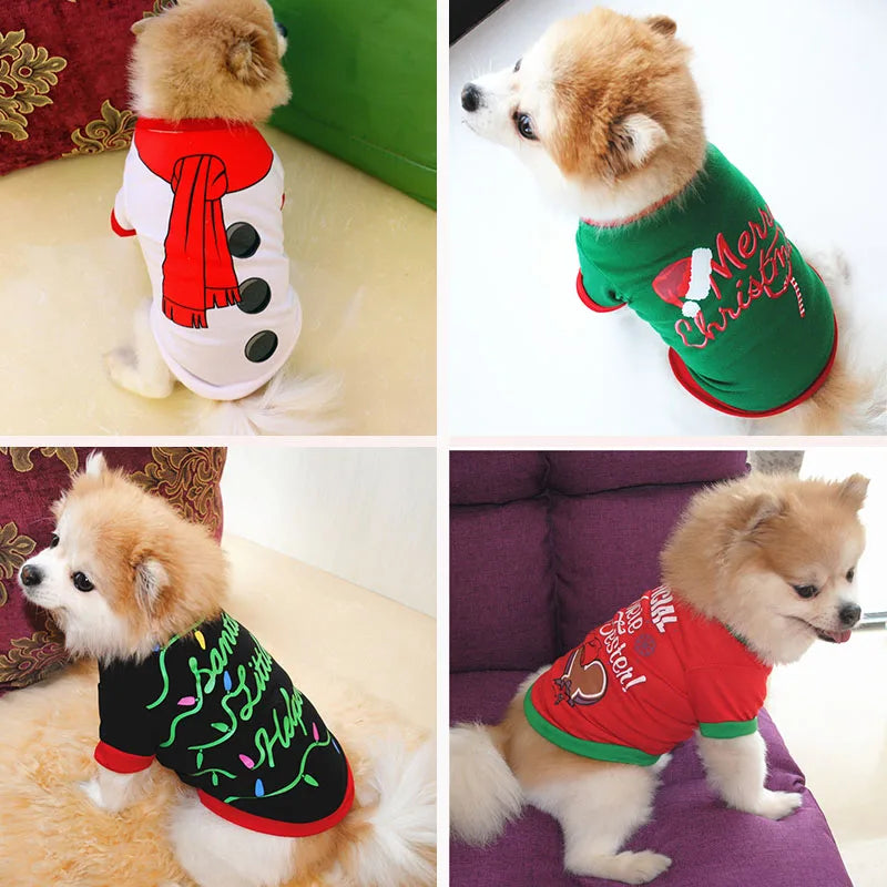 Christmas Dog Shirts by eprolo