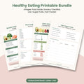 Healthy Eating Printable Bundle mockup