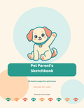 Pet Parents Sketchbook cover