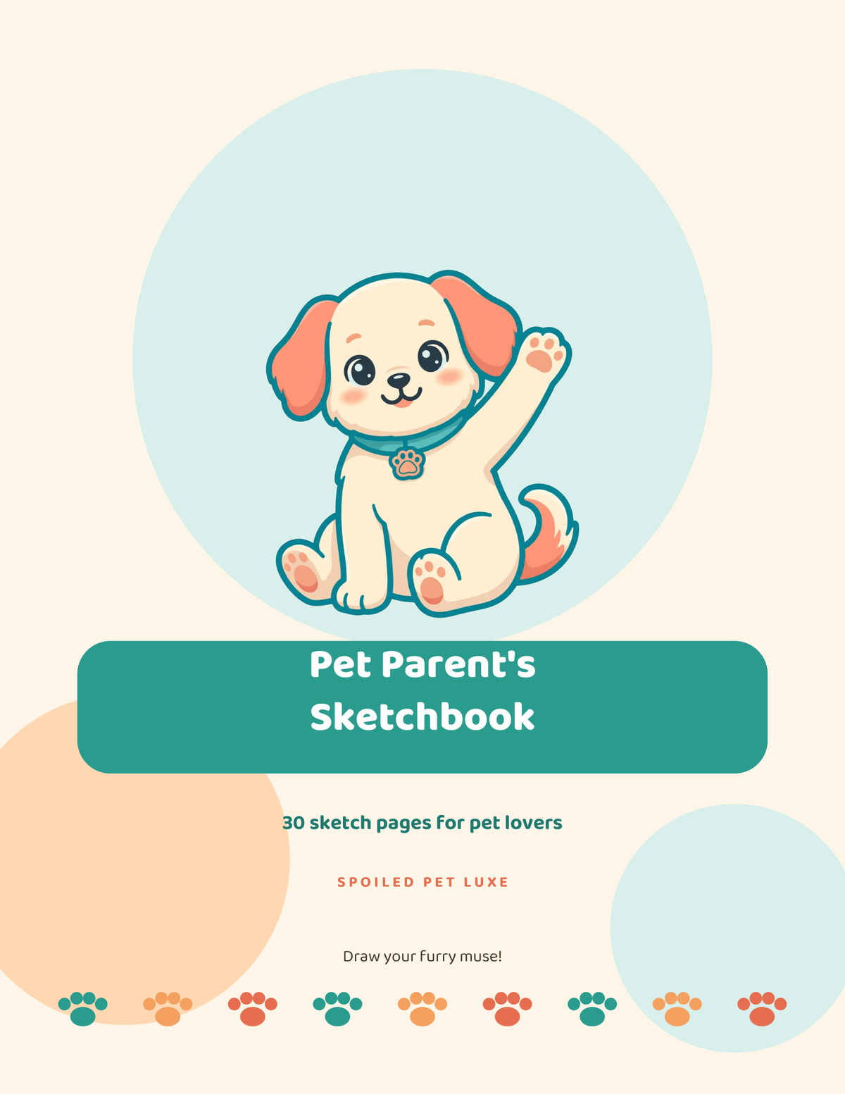 Pet Parents Sketchbook cover